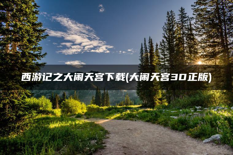 西游记之大闹天宫下载(大闹天宫3D正版)