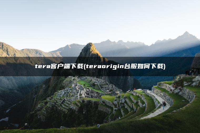 tera客户端下载(teraorigin台服如何下载)