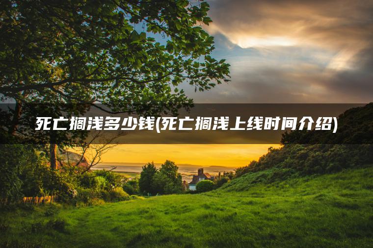 死亡搁浅多少钱(死亡搁浅上线时间介绍)