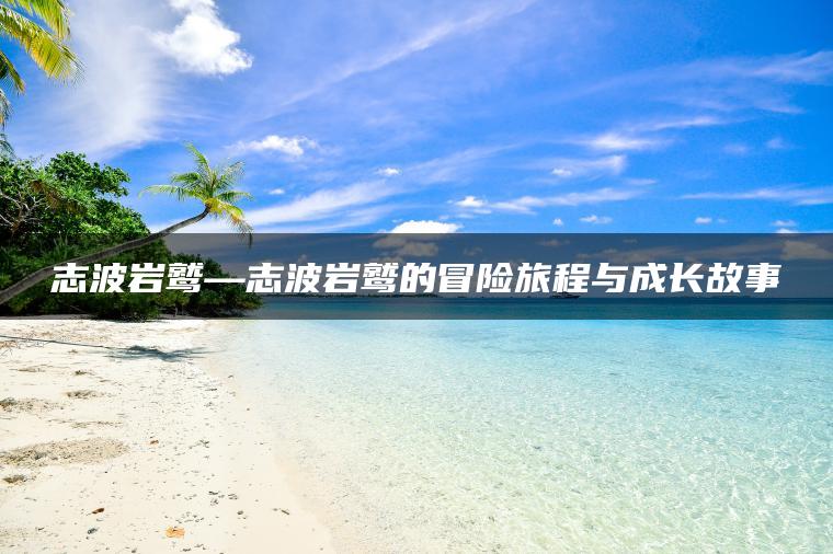 志波岩鹫—志波岩鹫的冒险旅程与成长故事