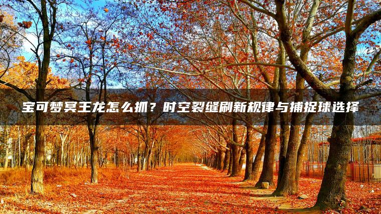 宝可梦冥王龙怎么抓？时空裂缝刷新规律与捕捉球选择