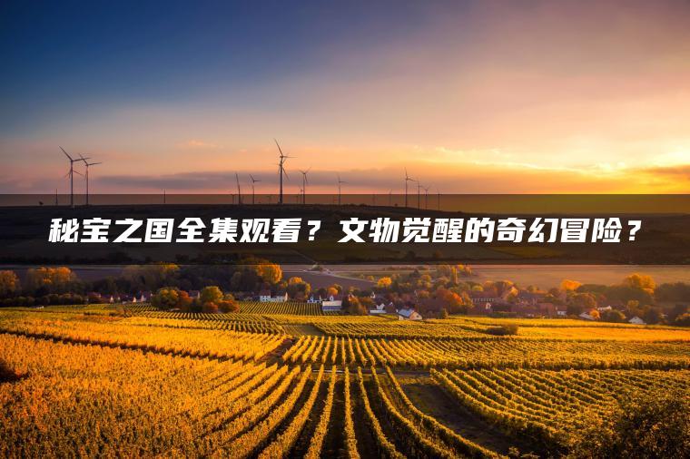 秘宝之国全集观看？文物觉醒的奇幻冒险？