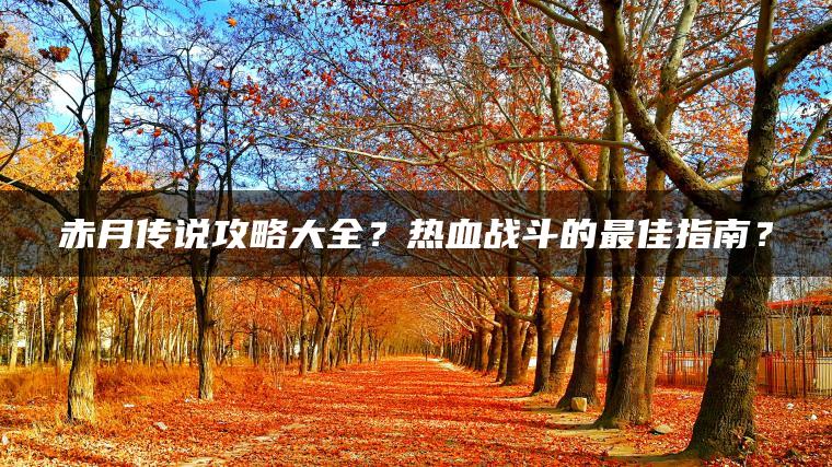 赤月传说攻略大全？热血战斗的最佳指南？