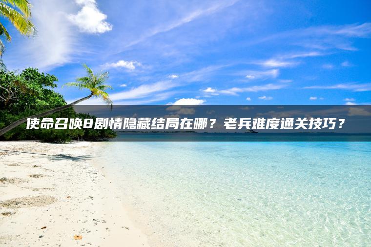 使命召唤8剧情隐藏结局在哪？老兵难度通关技巧？