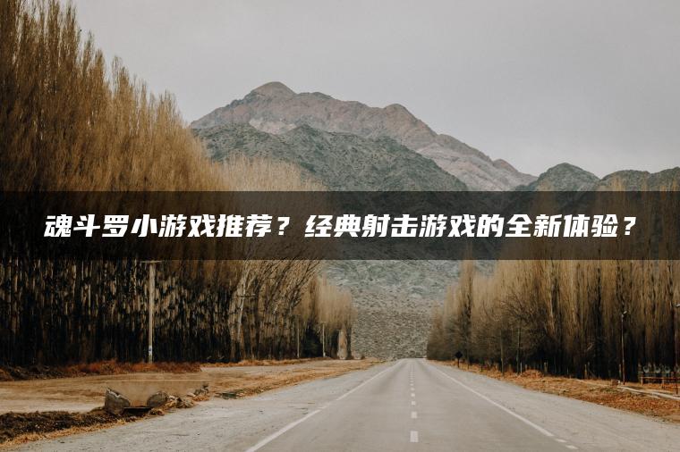魂斗罗小游戏推荐？经典射击游戏的全新体验？