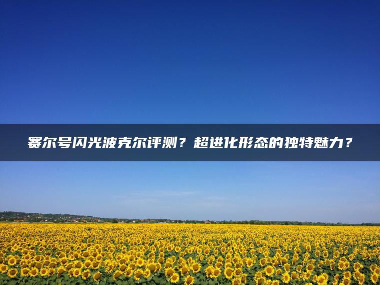 赛尔号闪光波克尔评测？超进化形态的独特魅力？