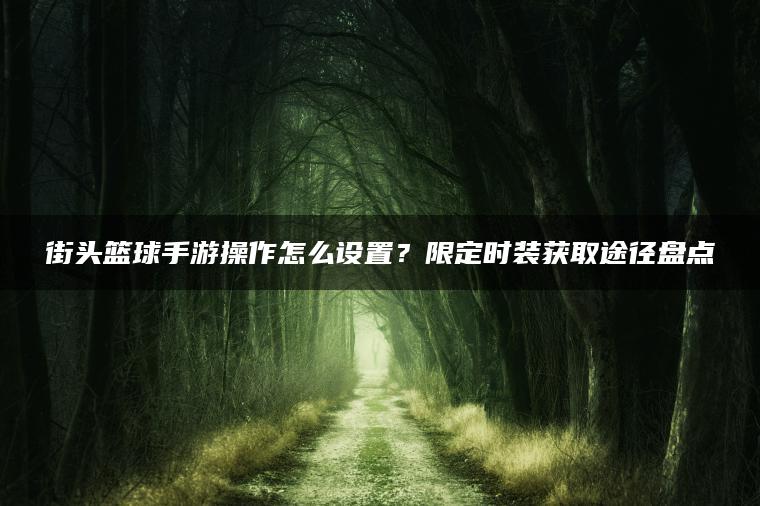 街头篮球手游操作怎么设置？限定时装获取途径盘点