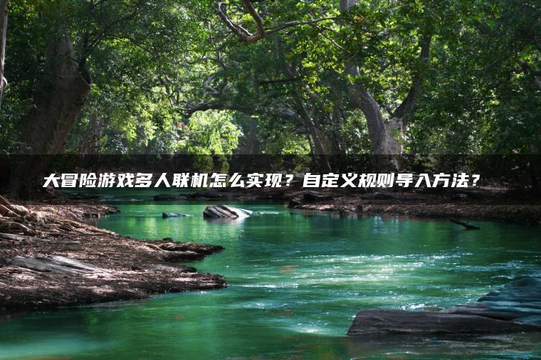 大冒险游戏多人联机怎么实现？自定义规则导入方法？​​
